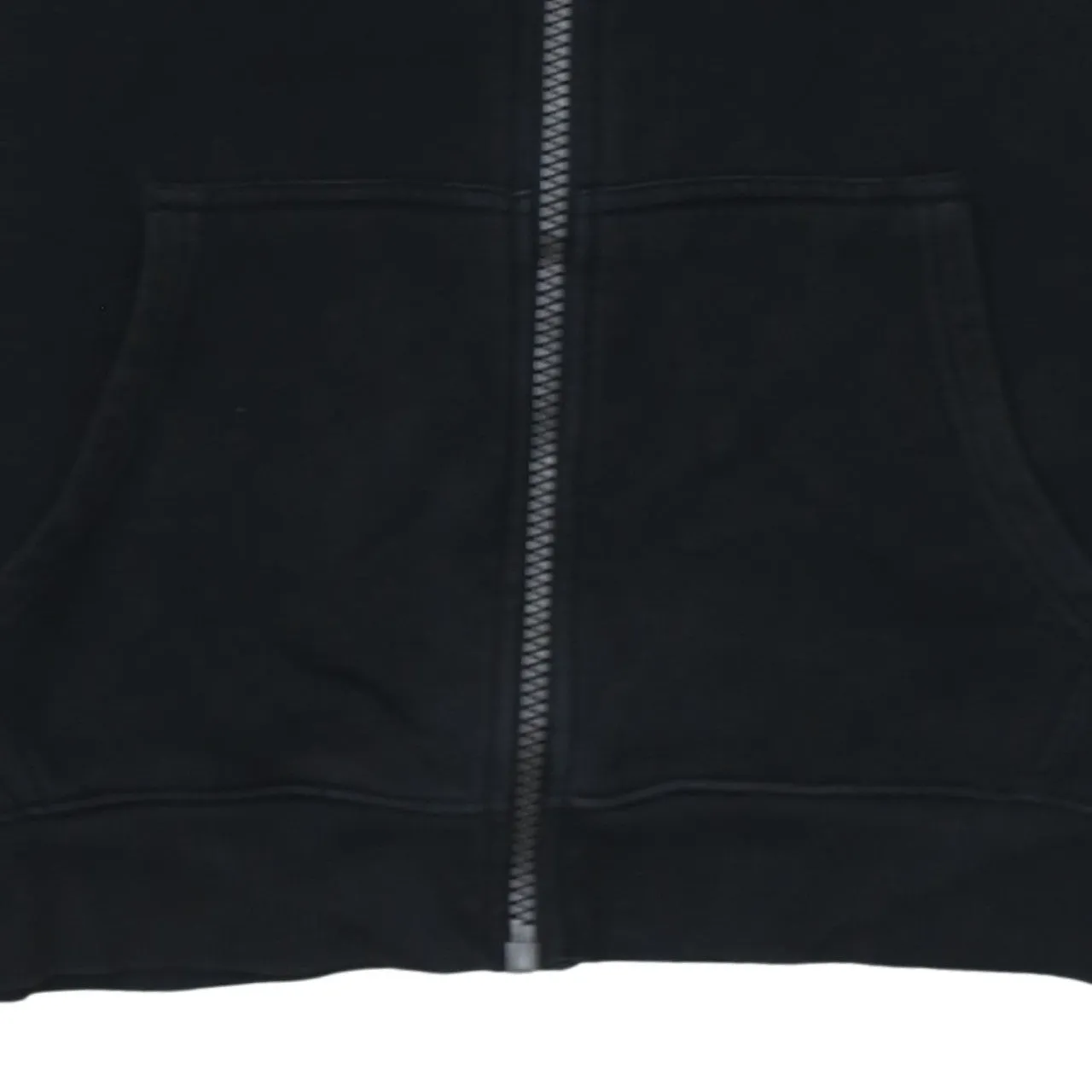 U.S Polo Assn 90's Drawstring Pockets Full Zip Up Hoodie Large Black sold by Vintage Club product image thumbnail 4