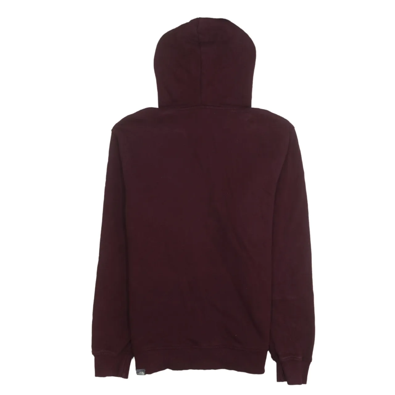 The North Face 90's Loungewear Pullover Hoodie Large Burgundy Red sold by Vintage Club product image thumbnail 2