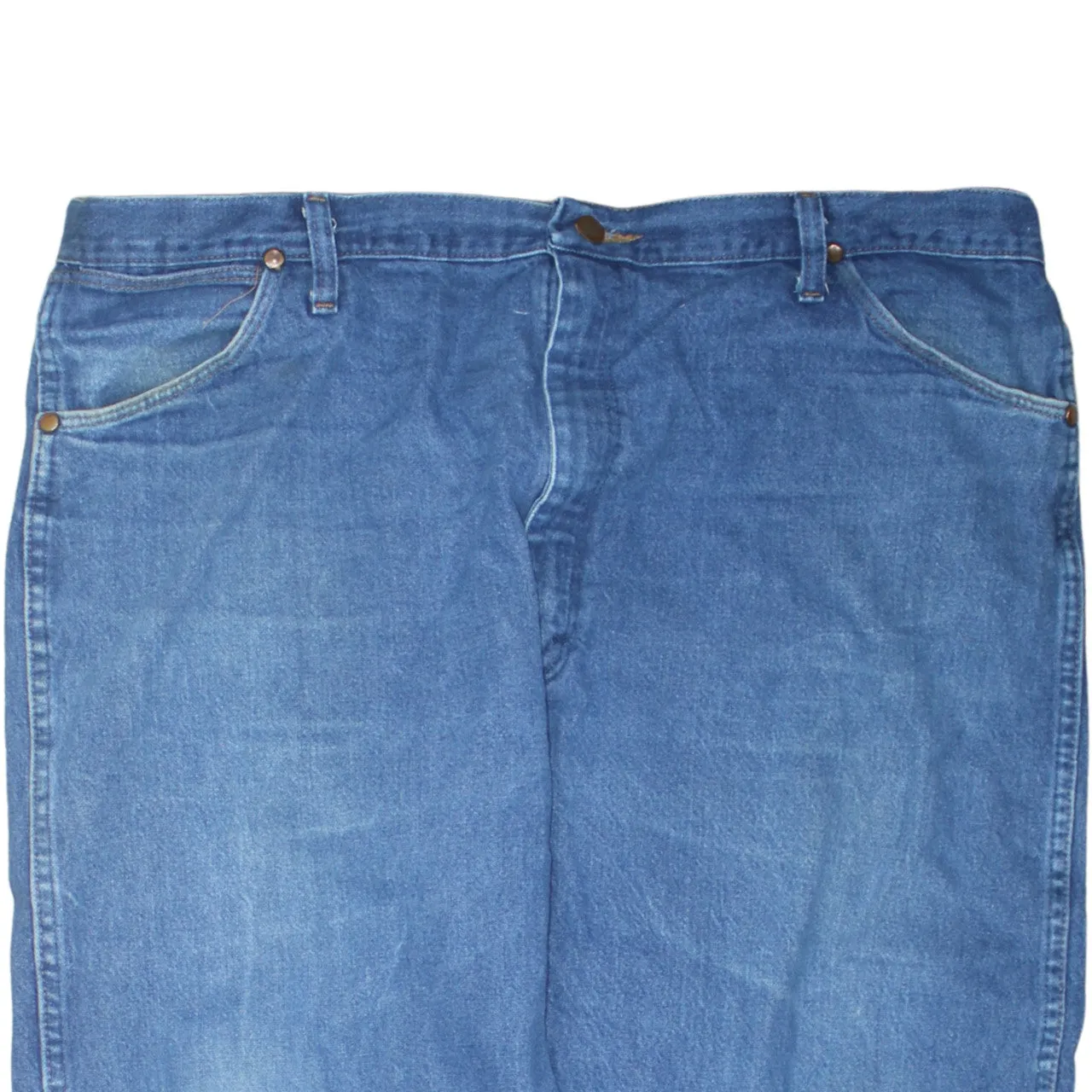 Wrangler 90's Lightwash Straight Leg Baggy Jeans / Pants 42 Blue sold by Vintage Club product image thumbnail 3