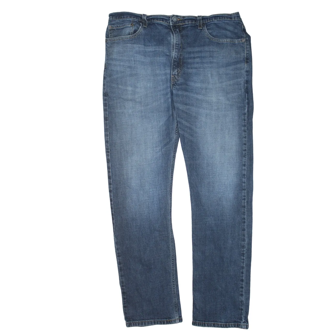 Wrangler 90's Lightwash Straight Leg Baggy Jeans / Pants 32 Blue sold by Vintage Club product image thumbnail 2