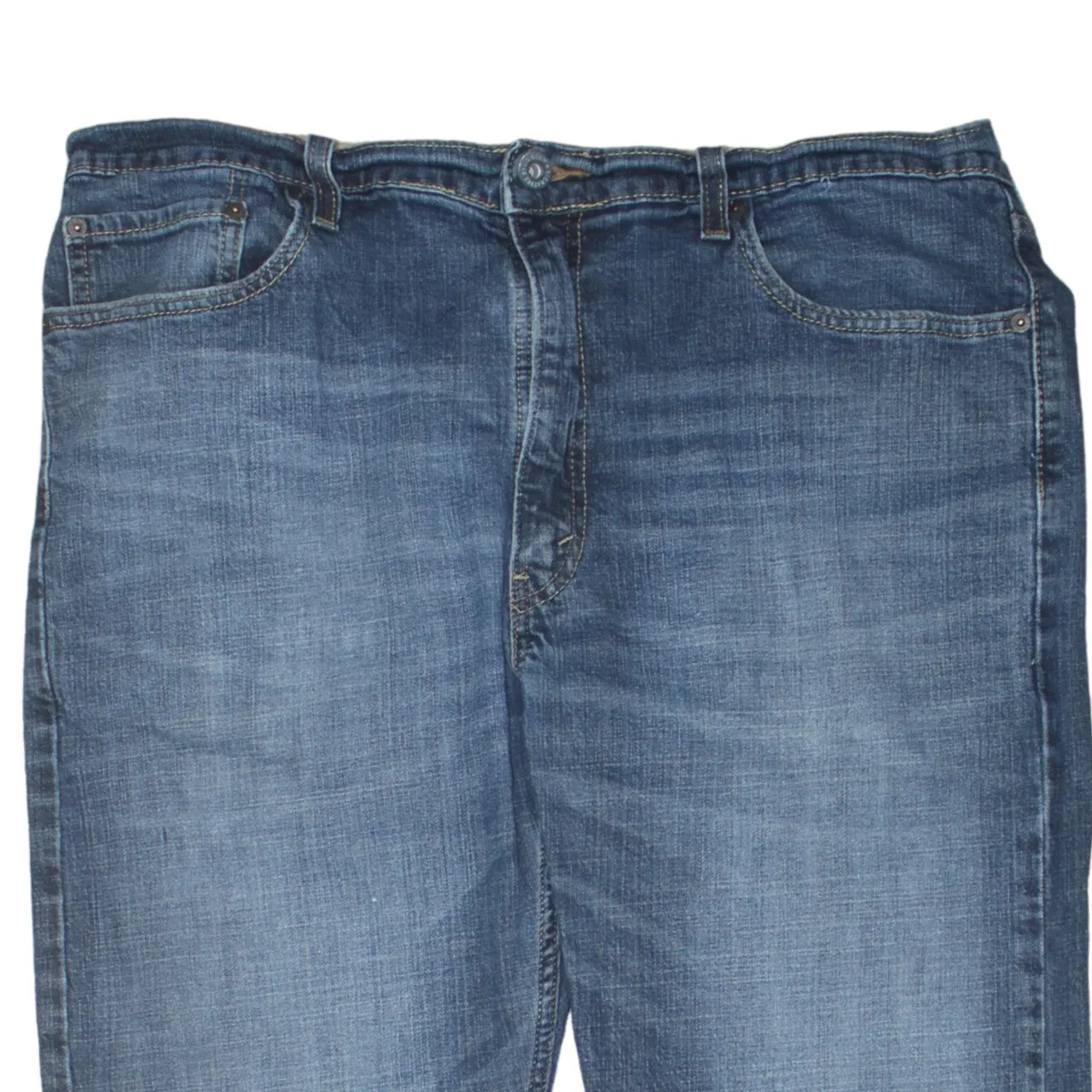 Wrangler 90's Lightwash Straight Leg Baggy Jeans / Pants 32 Blue sold by Vintage Club product image thumbnail 3