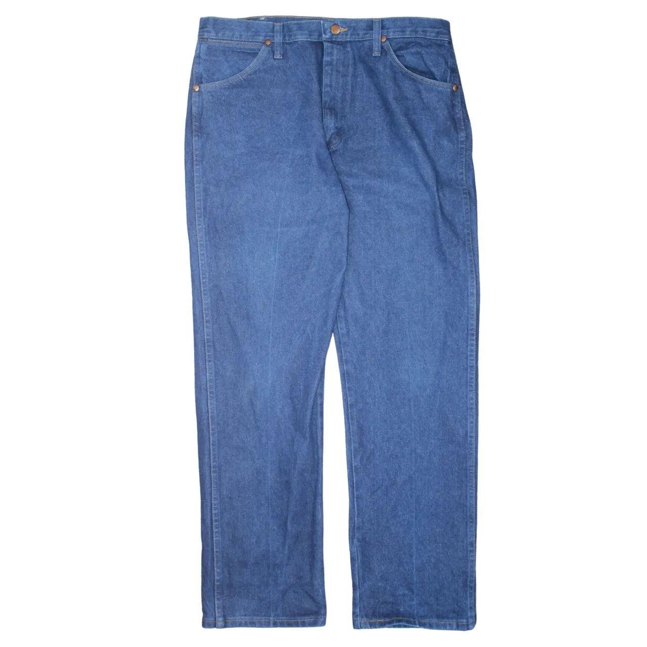 Wrangler 90's Lightwash Straight Leg Baggy Jeans / Pants 36 Blue sold by Vintage Club product image thumbnail 2