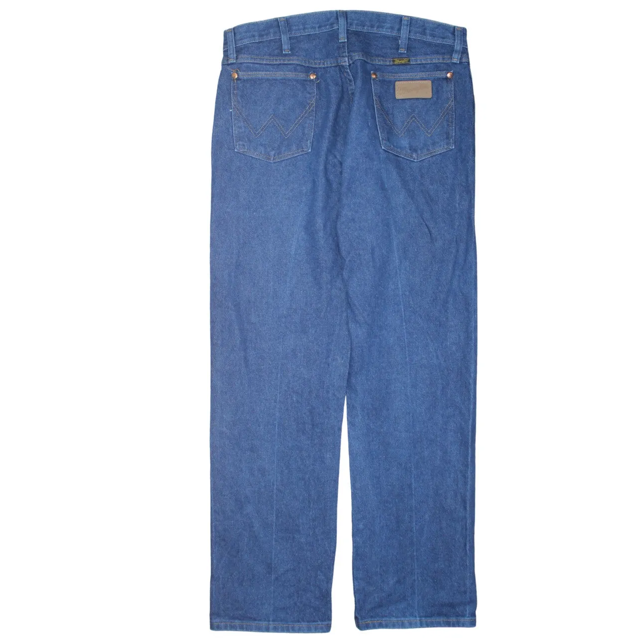 Wrangler 90's Lightwash Straight Leg Baggy Jeans / Pants 36 Blue sold by Vintage Club