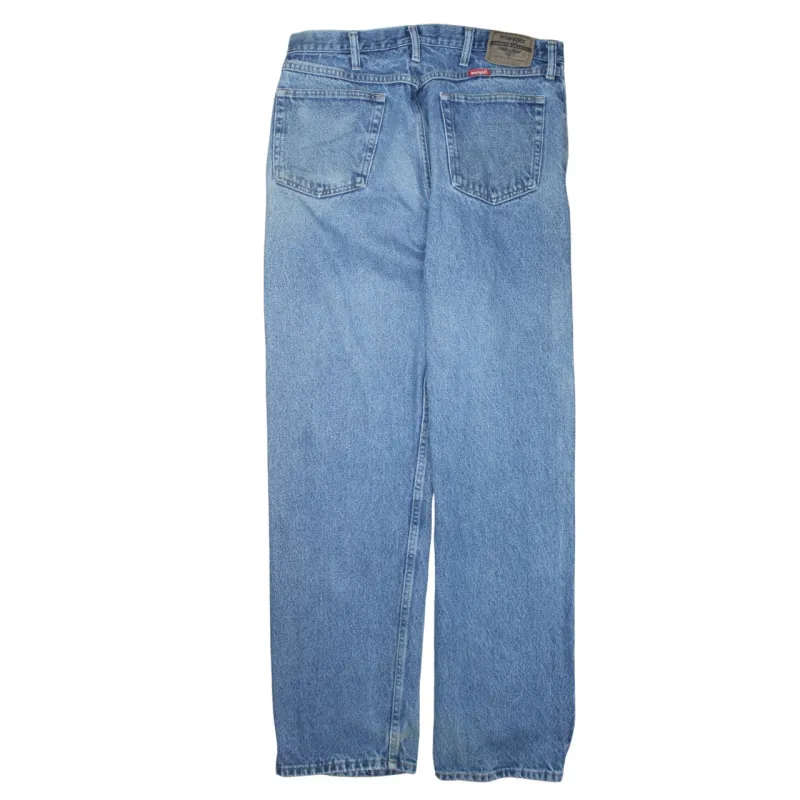Wrangler 90's Relaxed Fit Straight Leg Baggy Jeans / Pants 36 Blue sold by Vintage Club