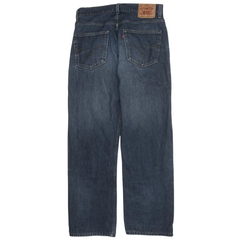 Levi Strauss &Co 90's 512 Straight Leg Baggy Jeans / Pants 33 Blue sold by Vintage Club