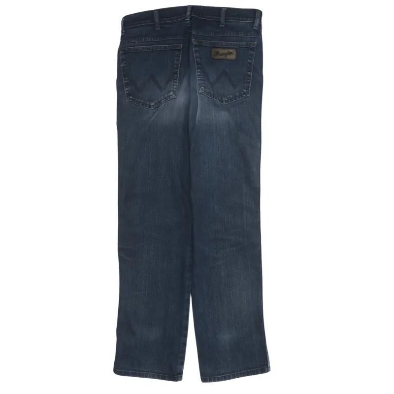 Wrangler 90's Lightwash Straight Leg Baggy Jeans / Pants 32 Blue sold by Vintage Club