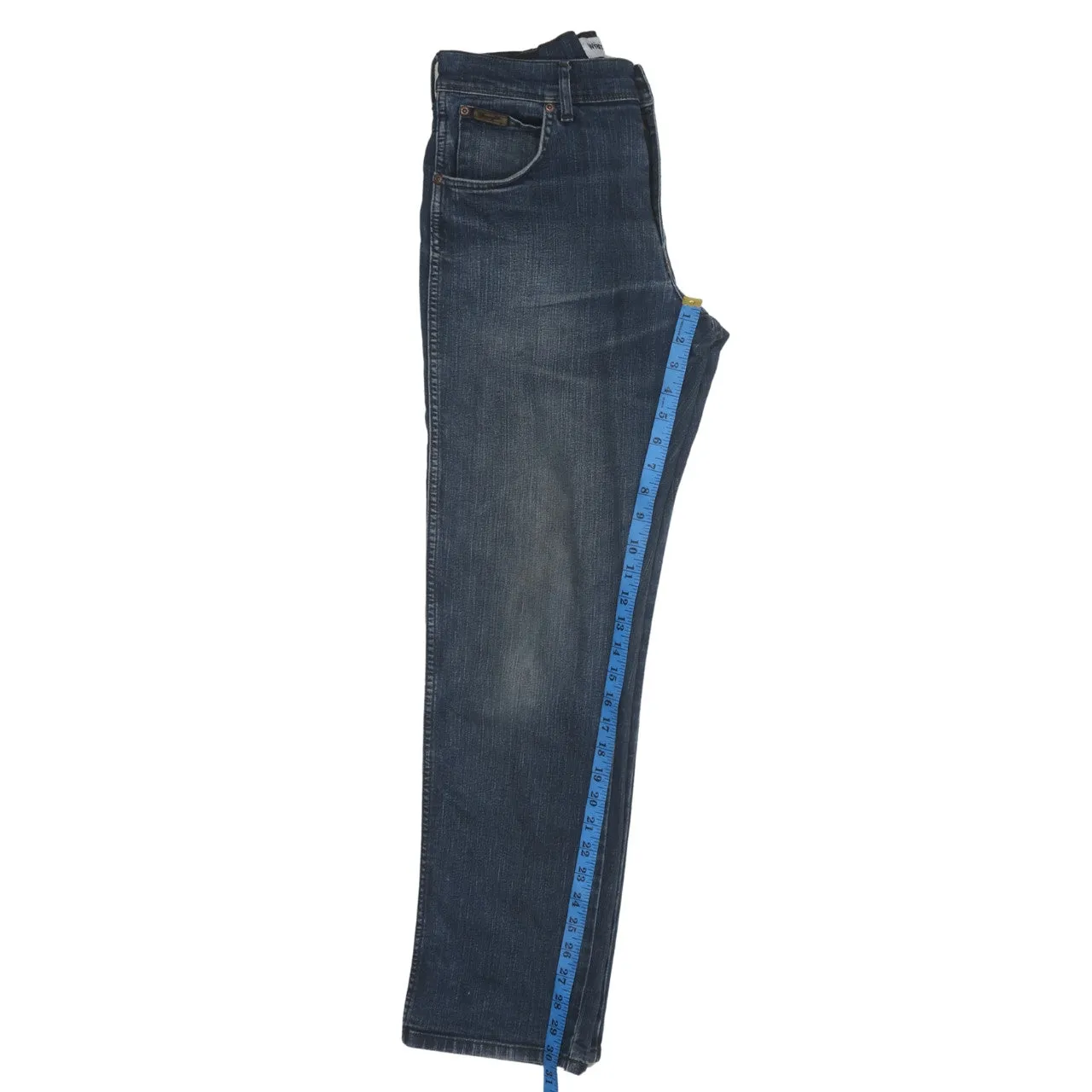 Wrangler 90's Lightwash Straight Leg Baggy Jeans / Pants 32 Blue sold by Vintage Club product image thumbnail 5