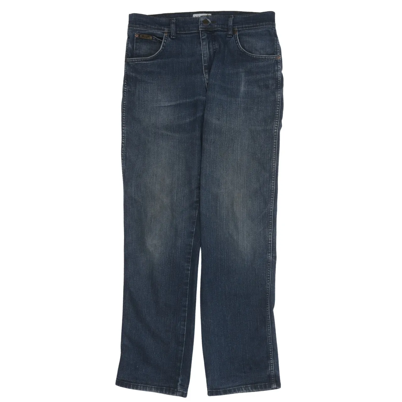 Wrangler 90's Lightwash Straight Leg Baggy Jeans / Pants 32 Blue sold by Vintage Club product image thumbnail 2