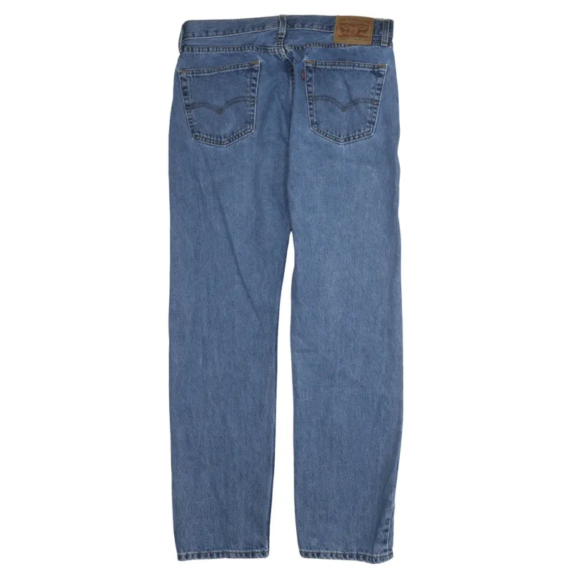 Levi Strauss &Co 90's 505 Straight Leg Baggy Jeans / Pants 34 Blue sold by Vintage Club
