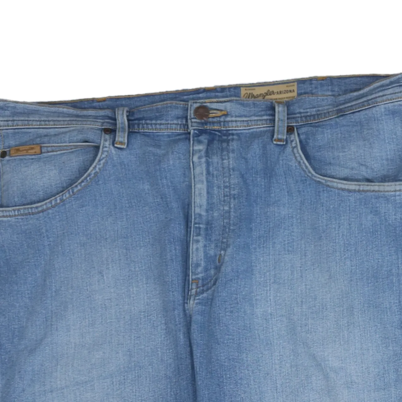 Wrangler 90's Lightwash Straight Leg Baggy Jeans / Pants 42 Blue sold by Vintage Club product image thumbnail 3
