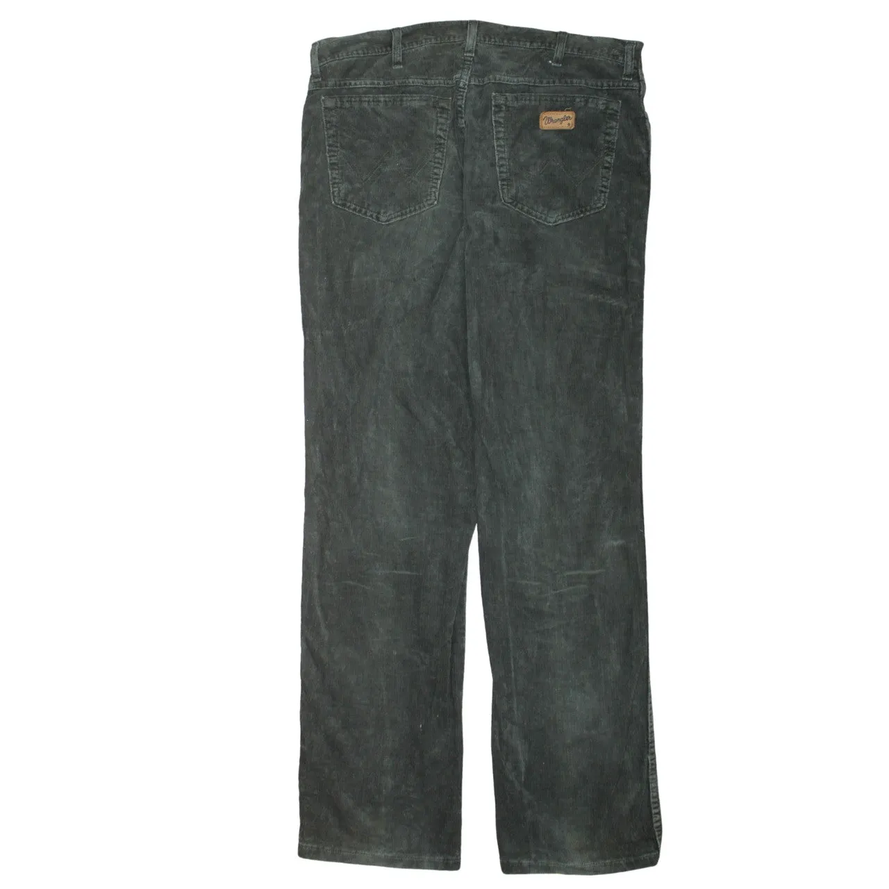 Wrangler 90's Lightweight Straight Leg Baggy Trousers / Pants 34 Green sold by Vintage Club