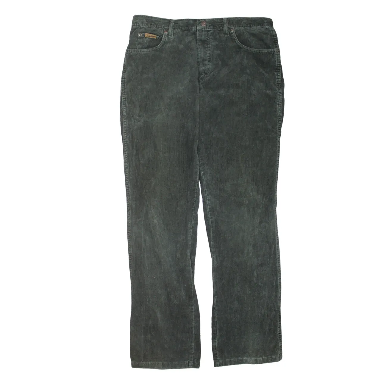 Wrangler 90's Lightweight Straight Leg Baggy Trousers / Pants 34 Green sold by Vintage Club product image thumbnail 2
