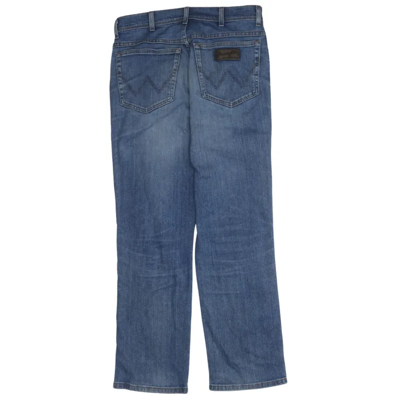 Wrangler 90's Lightwash Straight Leg Baggy Jeans / Pants 36 Blue sold by Vintage Club