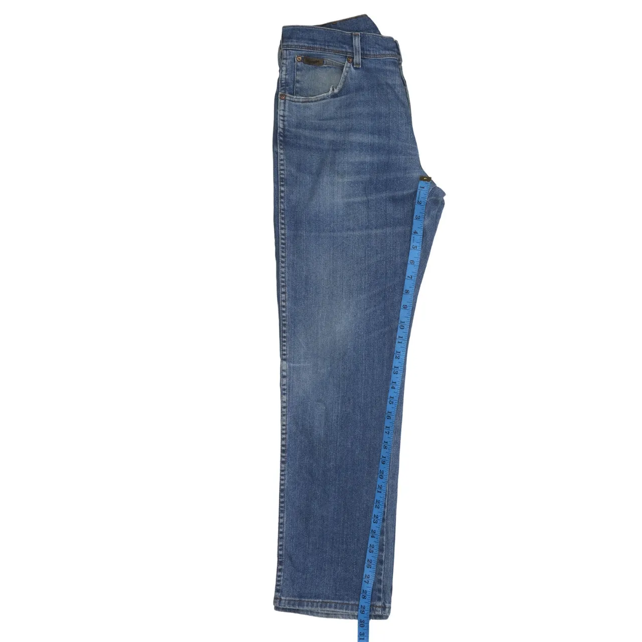 Wrangler 90's Lightwash Straight Leg Baggy Jeans / Pants 36 Blue sold by Vintage Club product image thumbnail 5