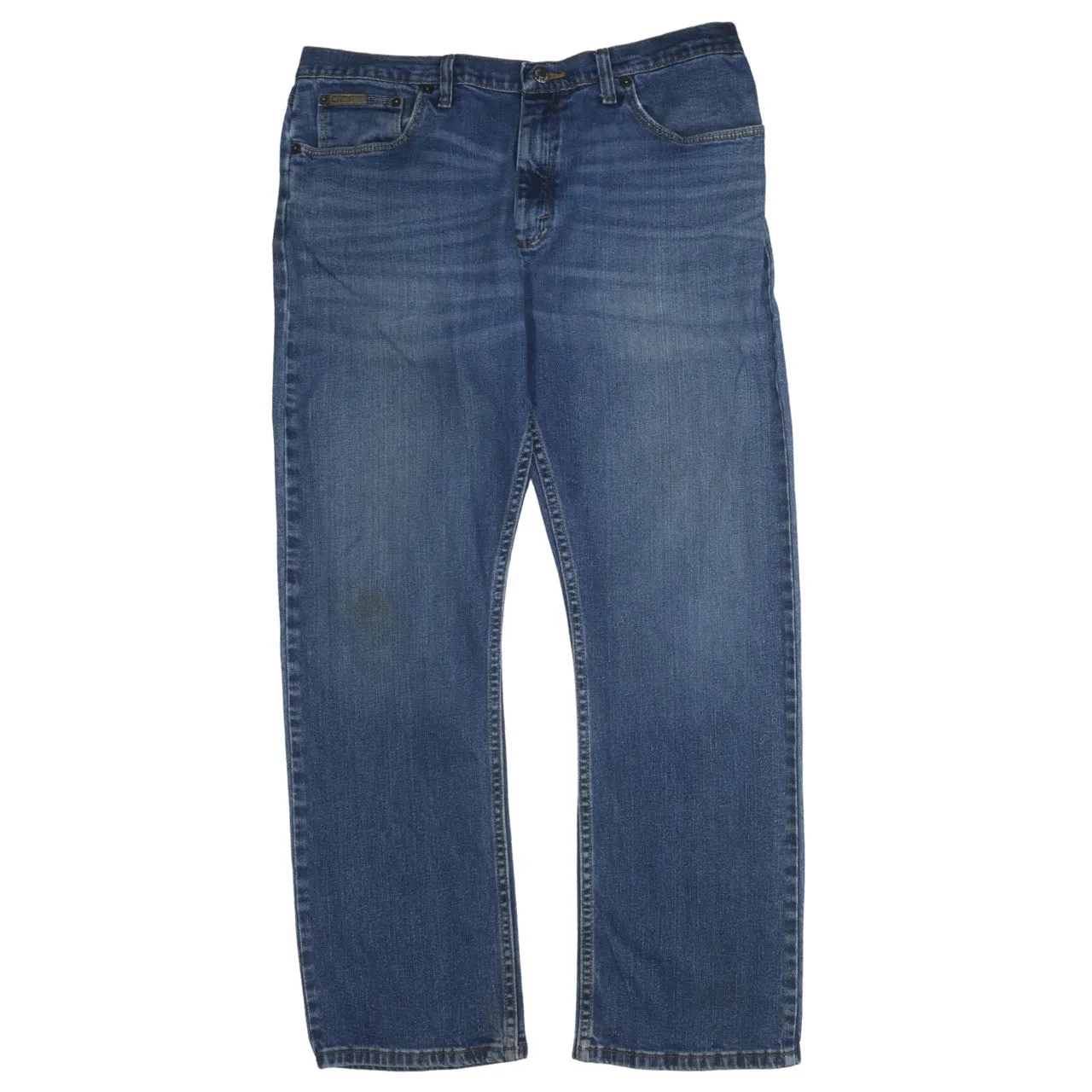 Wrangler 90's Lightwash Straight Leg Baggy Jeans / Pants 36 Blue sold by Vintage Club product image thumbnail 2