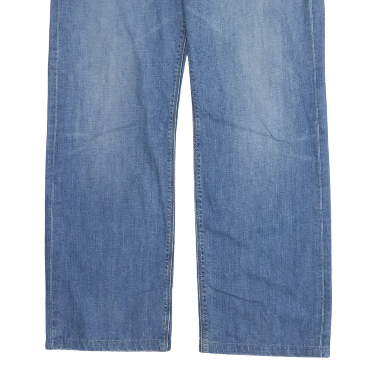 Tommy Hilfiger 90's Lightwash Straight Leg Baggy Jeans / Pants 34 Blue sold by Vintage Club product image thumbnail 4