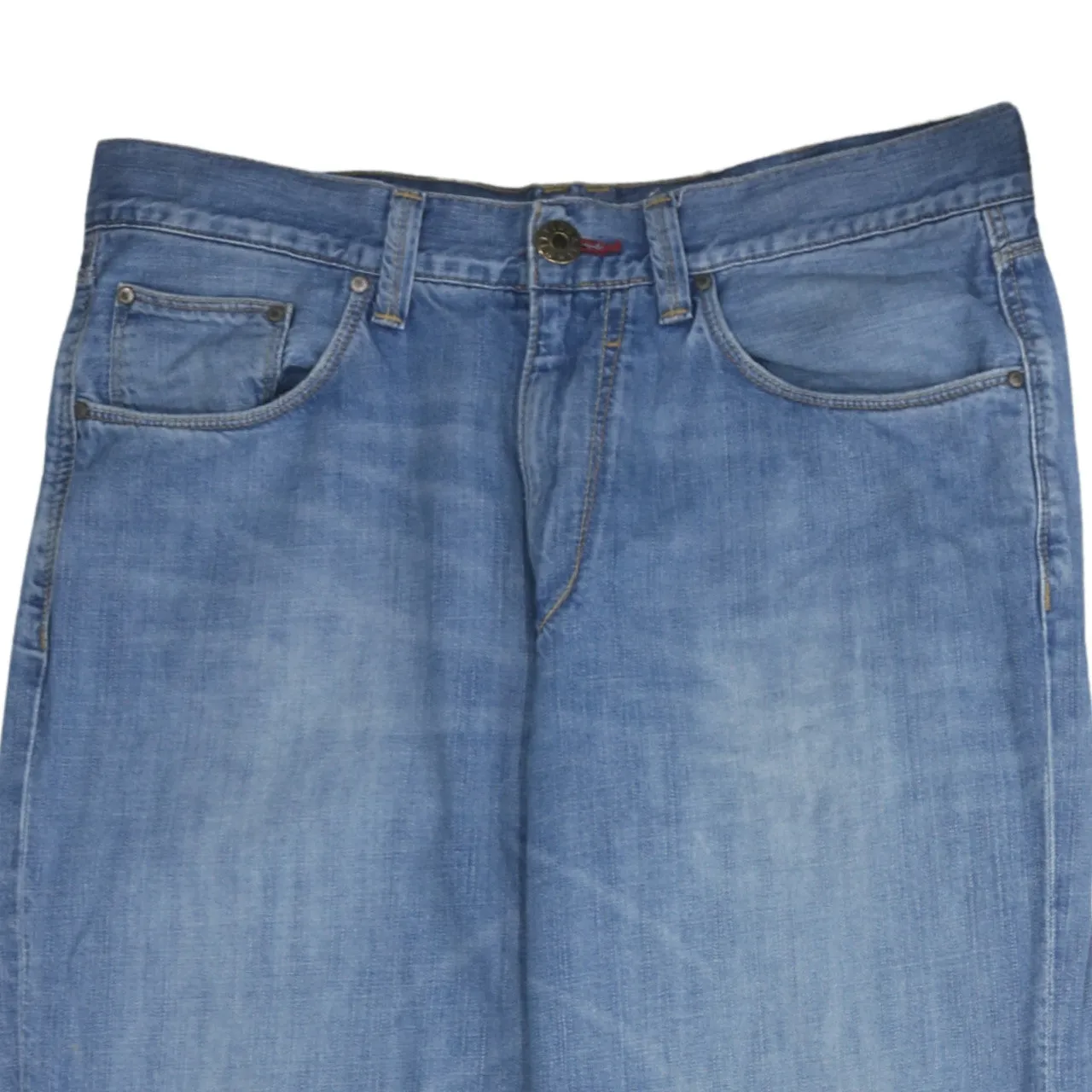 Tommy Hilfiger 90's Lightwash Straight Leg Baggy Jeans / Pants 34 Blue sold by Vintage Club product image thumbnail 3