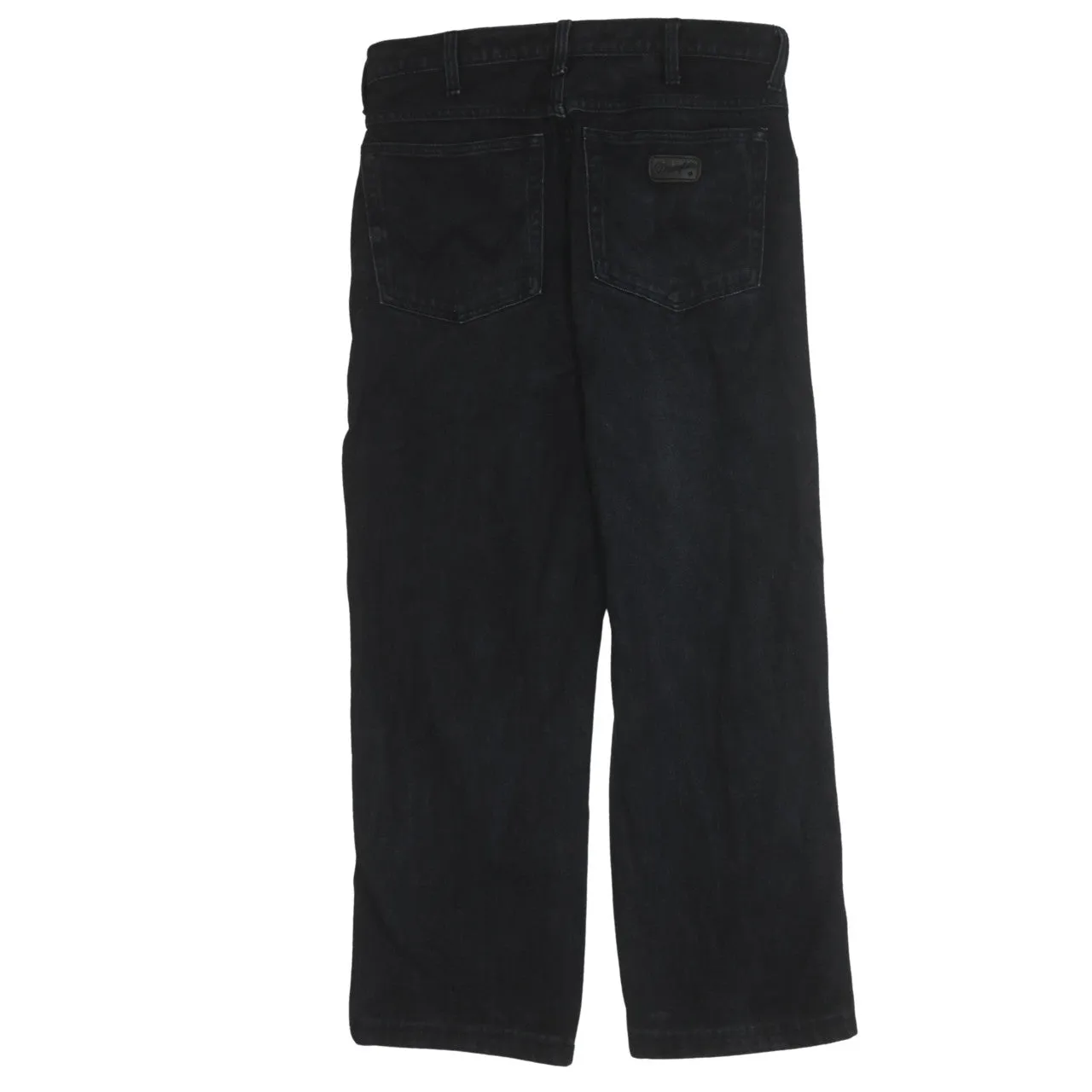 Wrangler 90's Lightwash Straight Leg Baggy Jeans / Pants 33 Black sold by Vintage Club