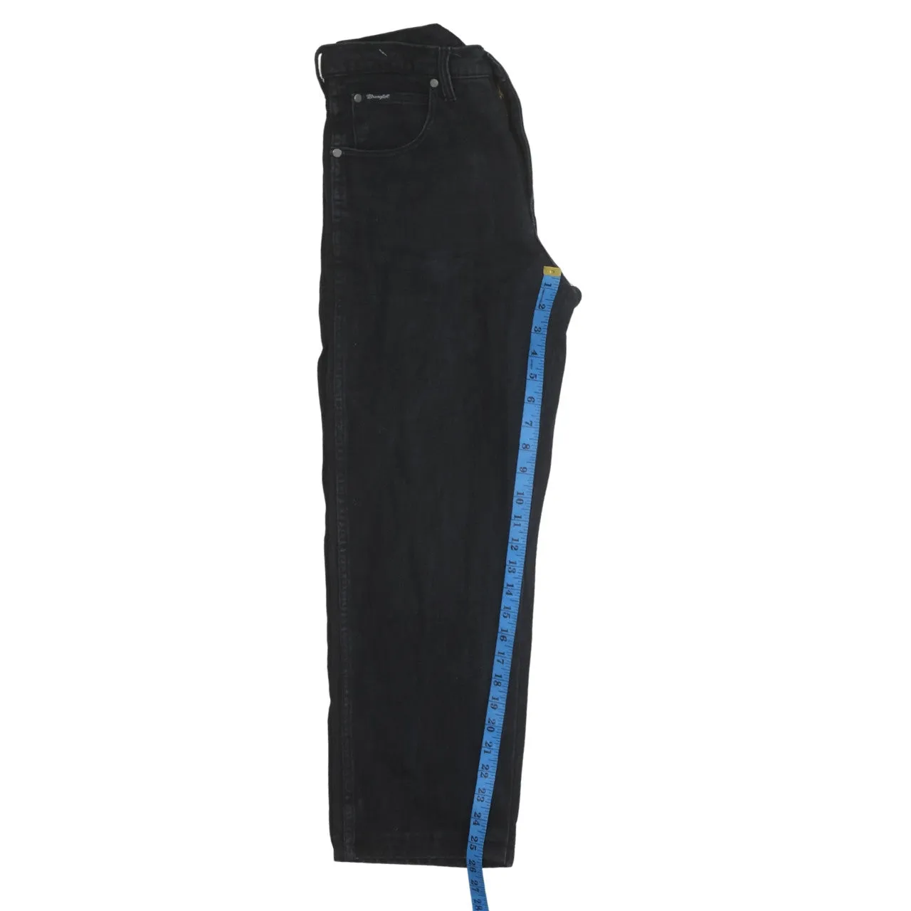 Wrangler 90's Lightwash Straight Leg Baggy Jeans / Pants 33 Black sold by Vintage Club product image thumbnail 5