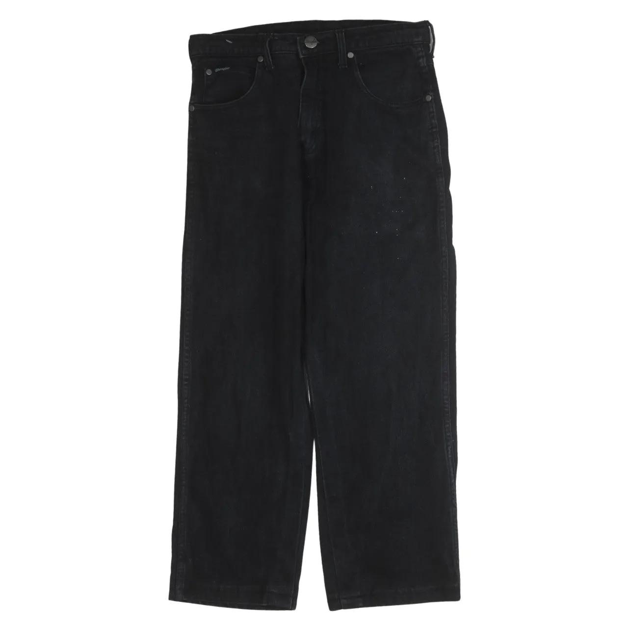 Wrangler 90's Lightwash Straight Leg Baggy Jeans / Pants 33 Black sold by Vintage Club product image thumbnail 2