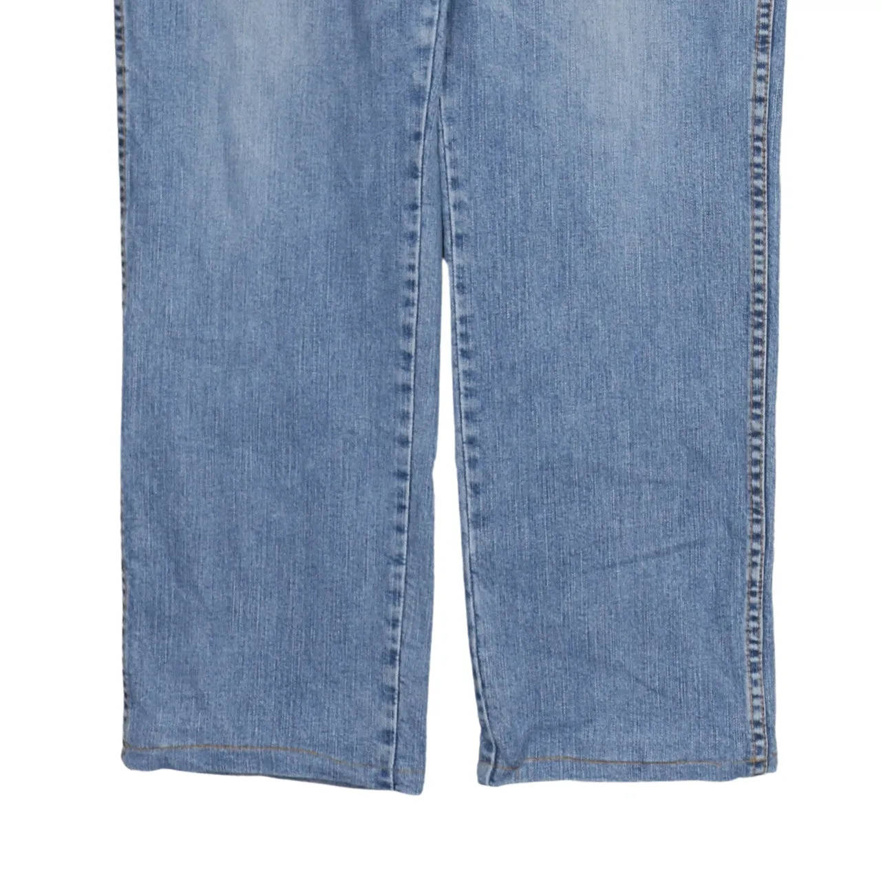 Wrangler 90's Lightwash Straight Leg Baggy Jeans / Pants 32 Blue sold by Vintage Club product image thumbnail 4