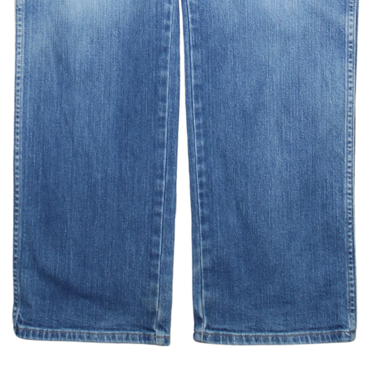Wrangler 90's Lightwash Straight Leg Baggy Jeans / Pants 34 Blue sold by Vintage Club product image thumbnail 4