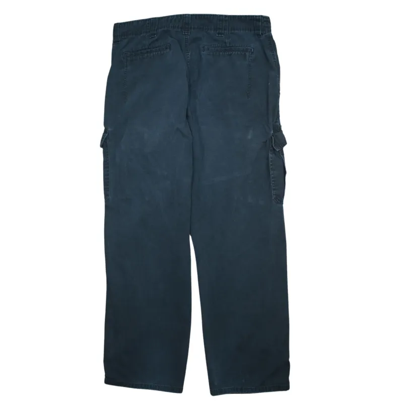 Wrangler 90's Drawstring Pockets Straight Leg Baggy Trousers / Pants 36 Black sold by Vintage Club