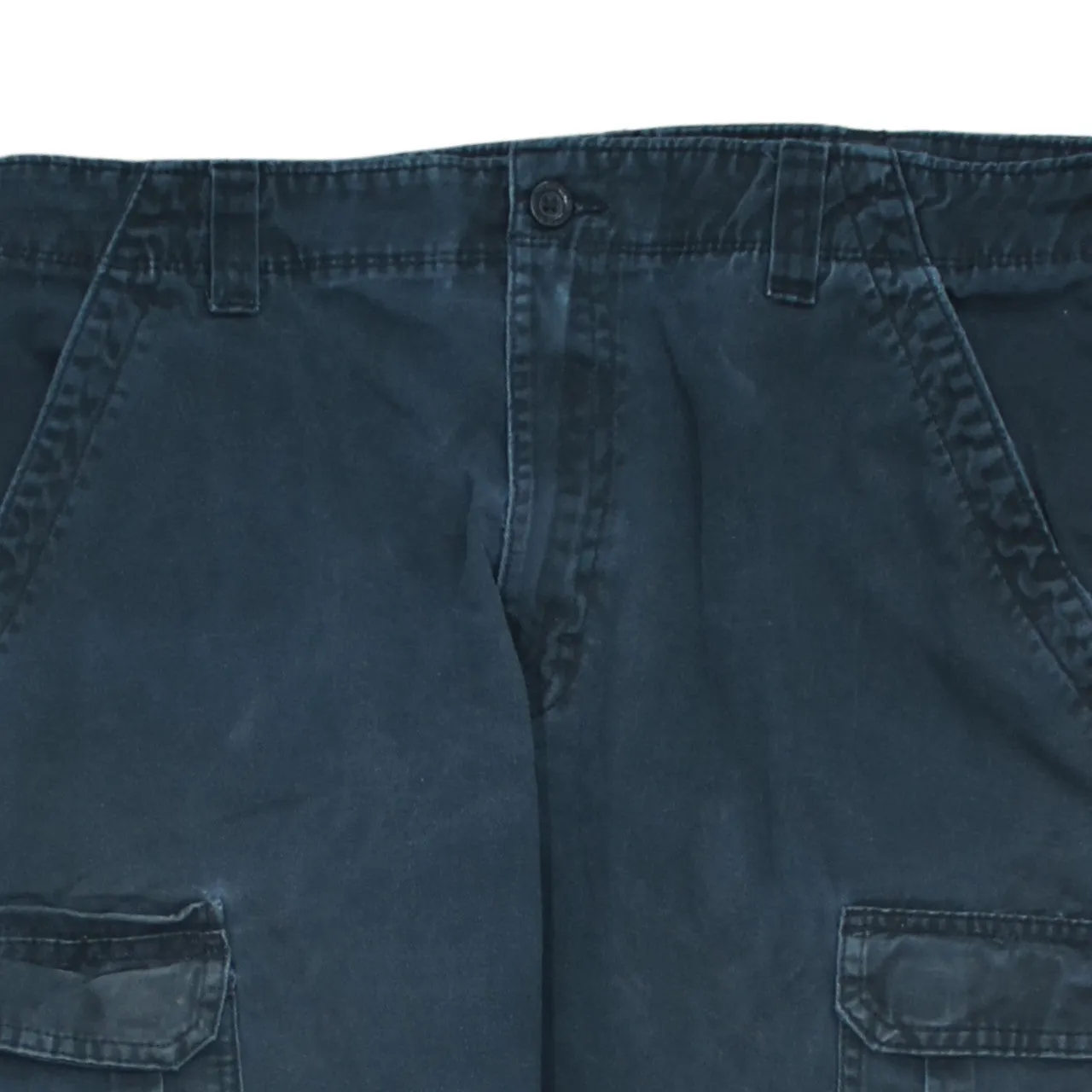 Wrangler 90's Drawstring Pockets Straight Leg Baggy Trousers / Pants 36 Black sold by Vintage Club product image thumbnail 3