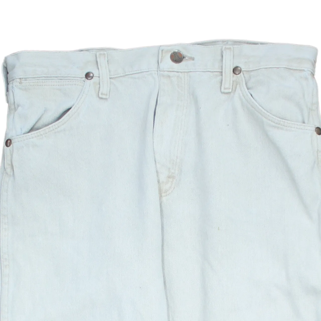 Wrangler 90's Lightweight Straight Leg Baggy Trousers / Pants 32 White sold by Vintage Club product image thumbnail 3