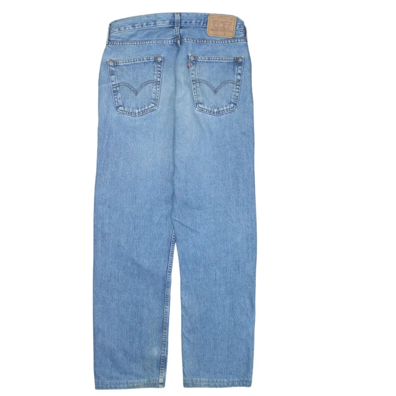 Levi Strauss &Co 90's 317 Straight Leg Baggy Jeans / Pants 33 Blue sold by Vintage Club