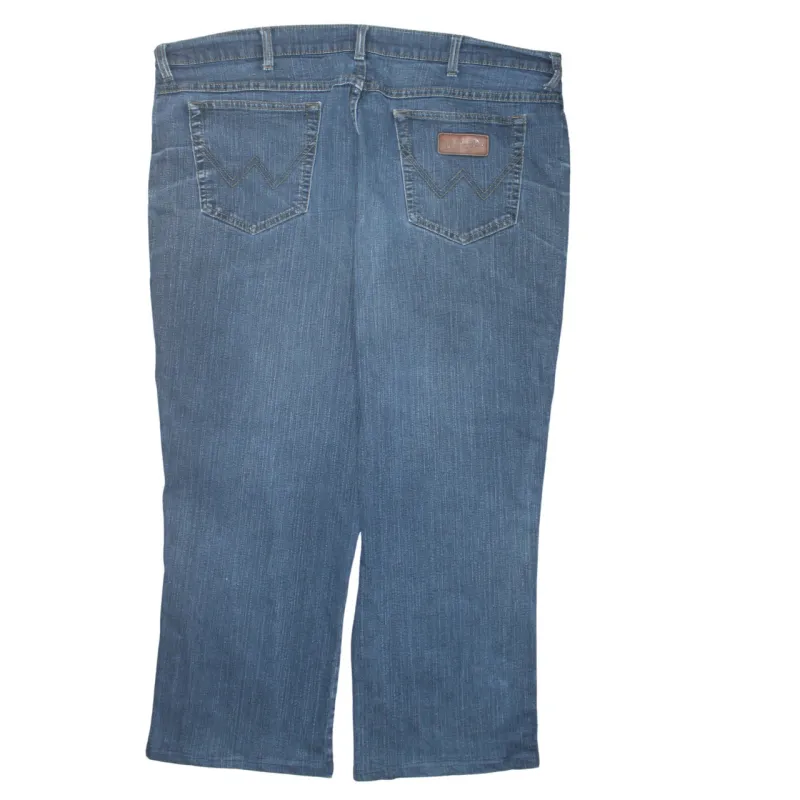 Wrangler 90's Lightwash Straight Leg Baggy Jeans / Pants 44 Blue sold by Vintage Club