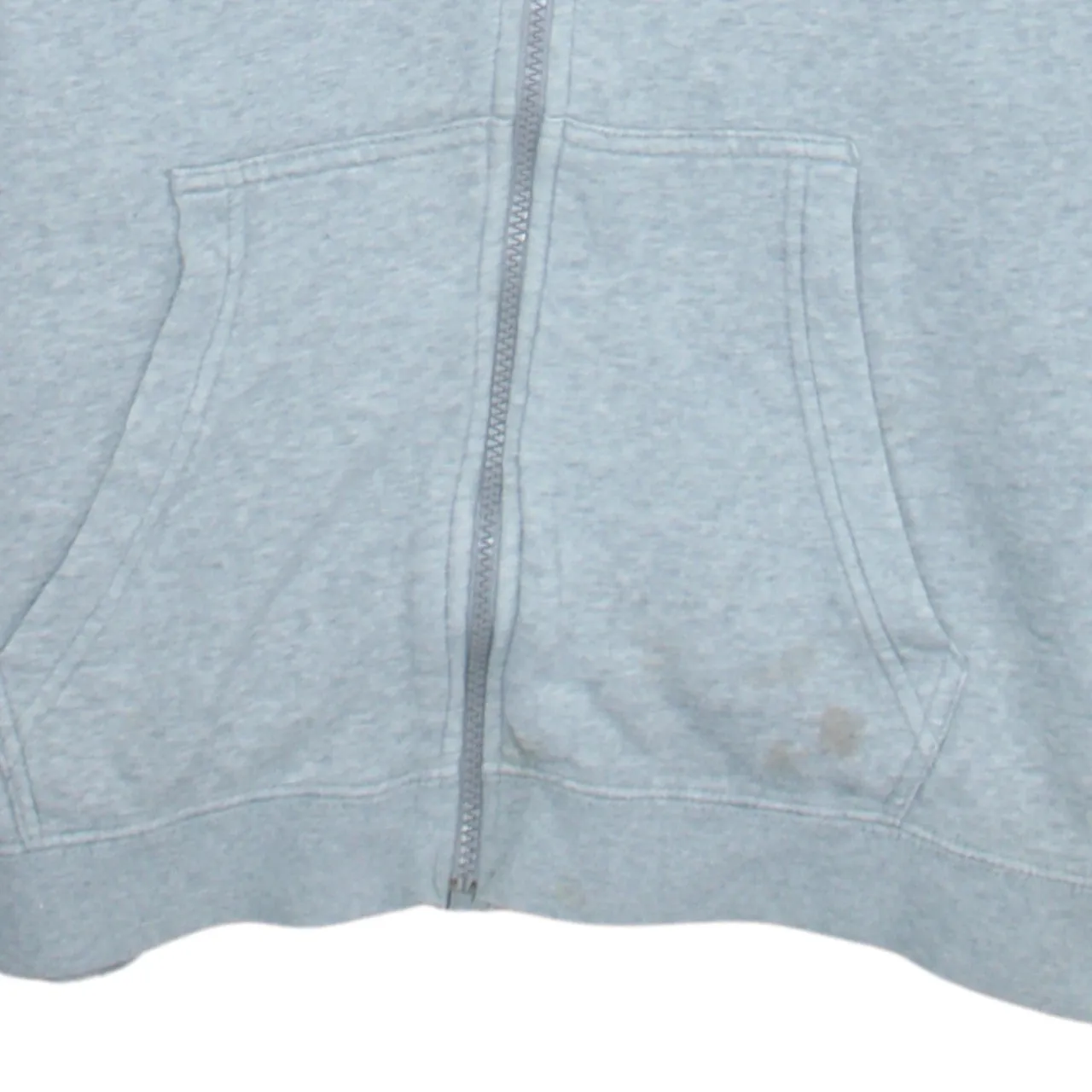 Nike 90's Swoosh Full Zip Up Hoodie Medium Grey sold by Vintage Club product image thumbnail 4