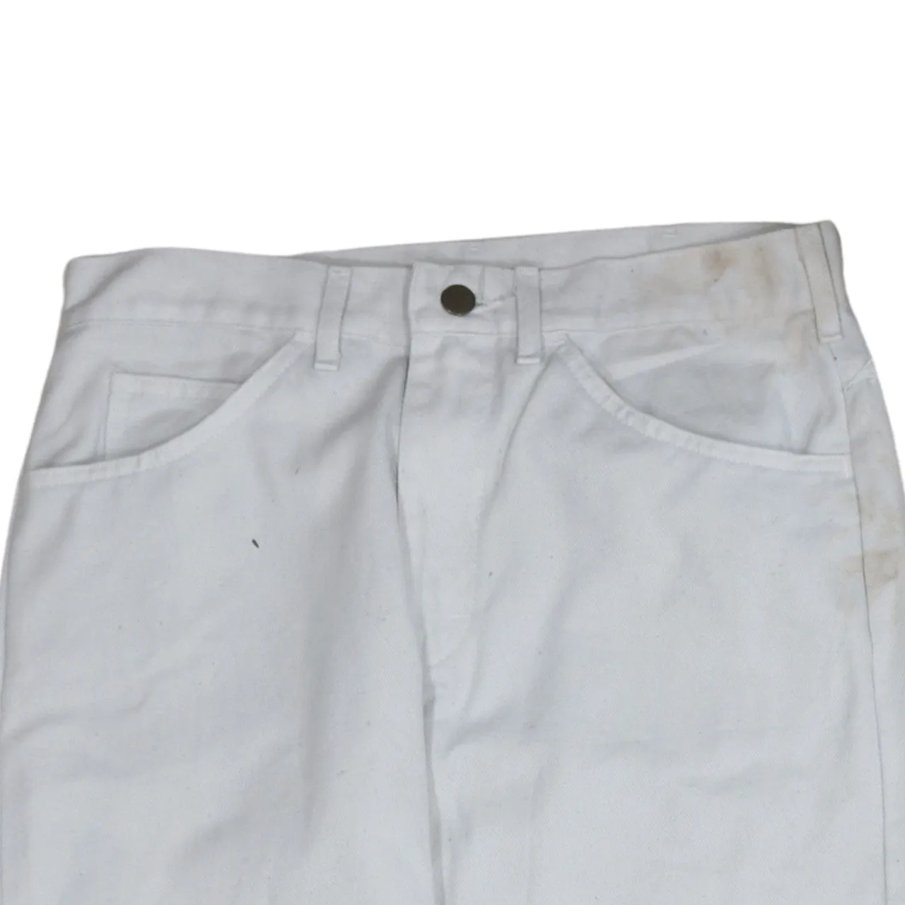 Lee 90's Lightweight Straight Leg Baggy Trousers / Pants 32 White sold by Vintage Club product image thumbnail 3