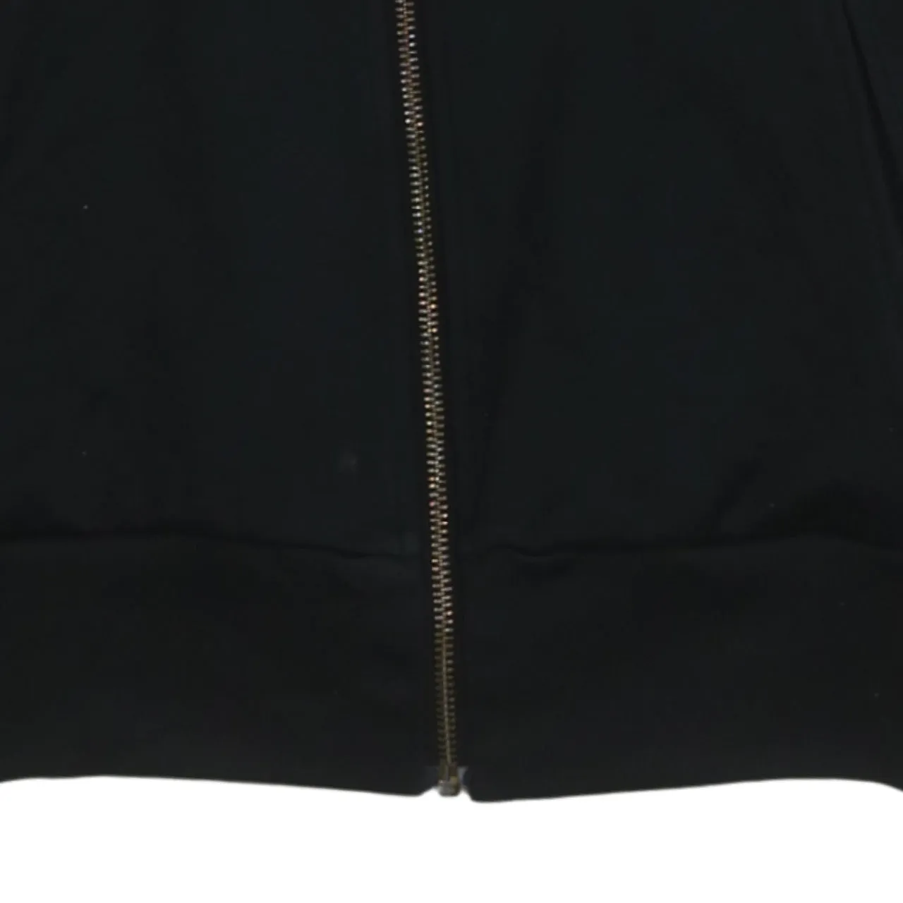 Adidas 90's Striped Sleeve Full Zip Up Hoodie XSmall Black sold by Vintage Club product image thumbnail 4