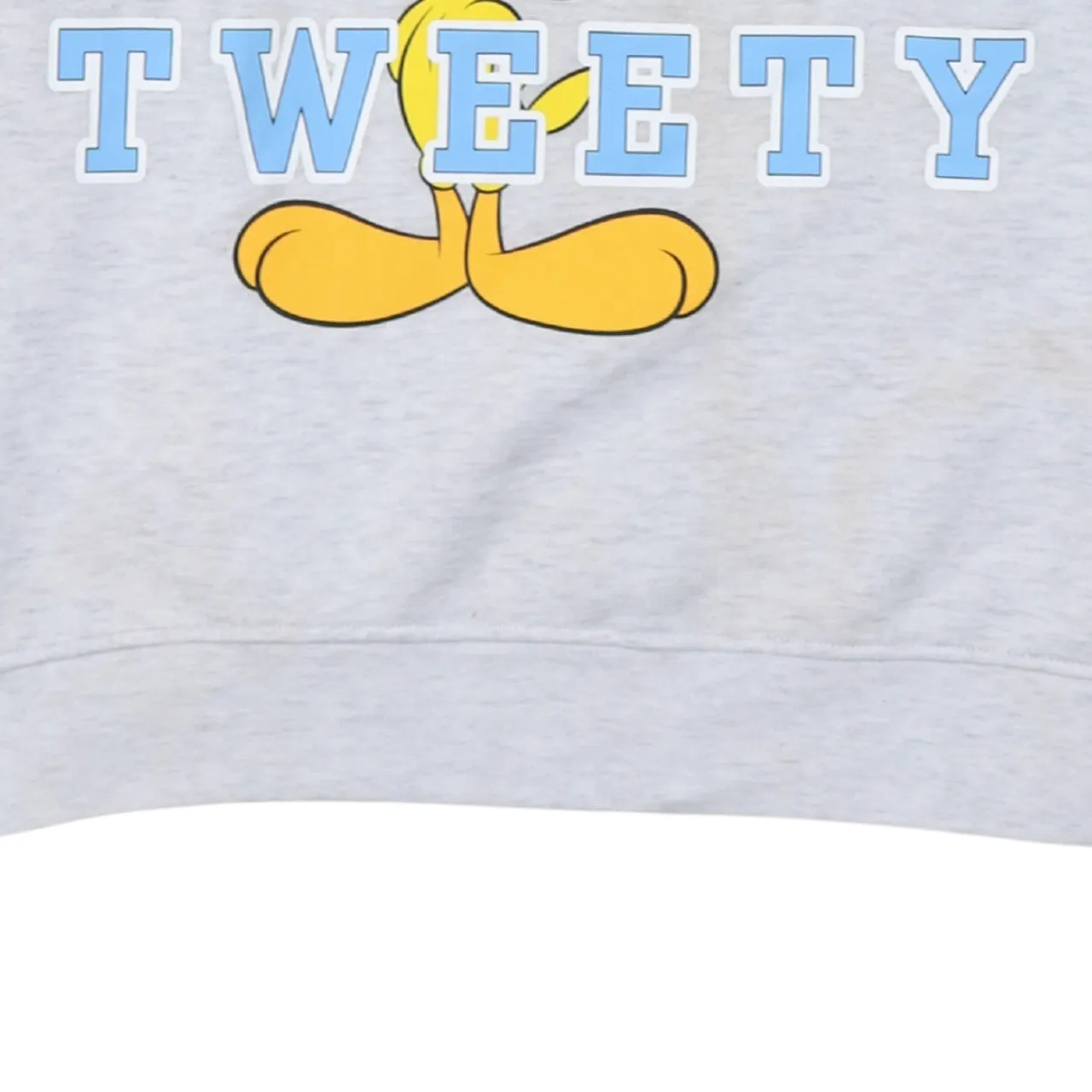 Looney Tunes 90's Tweety Crew Neck Sweatshirt Medium Grey sold by Vintage Club product image thumbnail 4