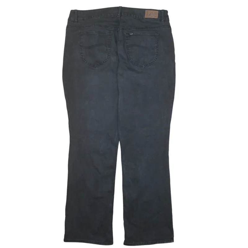 Lee 90's Lightweight Straight Leg Baggy Trousers / Pants 36 Black made by Lee