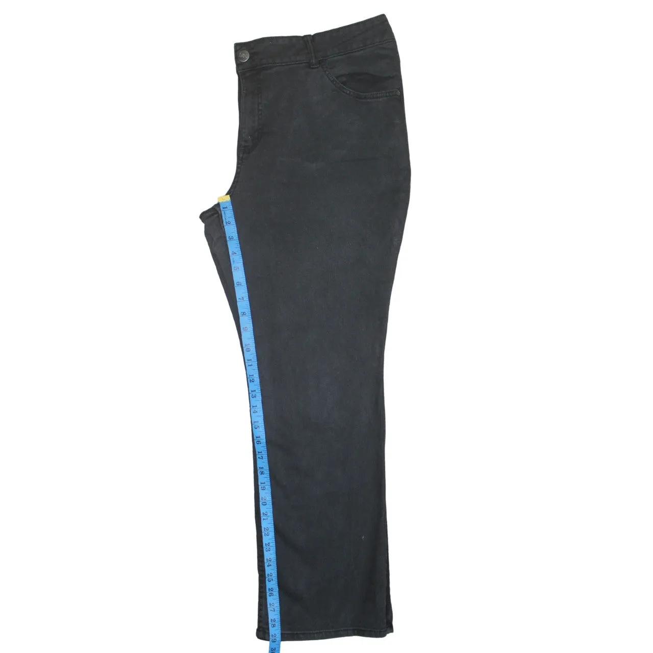 Lee 90's Lightweight Straight Leg Baggy Trousers / Pants 36 Black sold by Vintage Club product image thumbnail 5