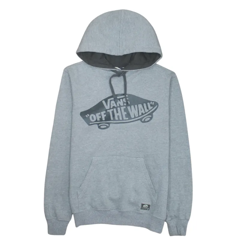 VANS 90's Spellout Pullover Hoodie XSmall Grey sold by Vintage Club