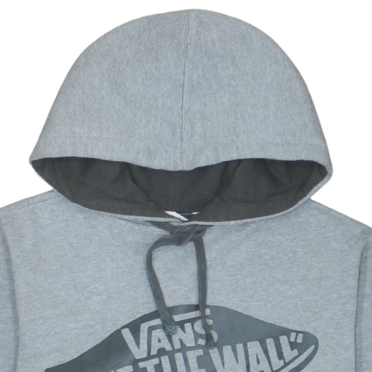 VANS 90's Spellout Pullover Hoodie XSmall Grey sold by Vintage Club product image thumbnail 3