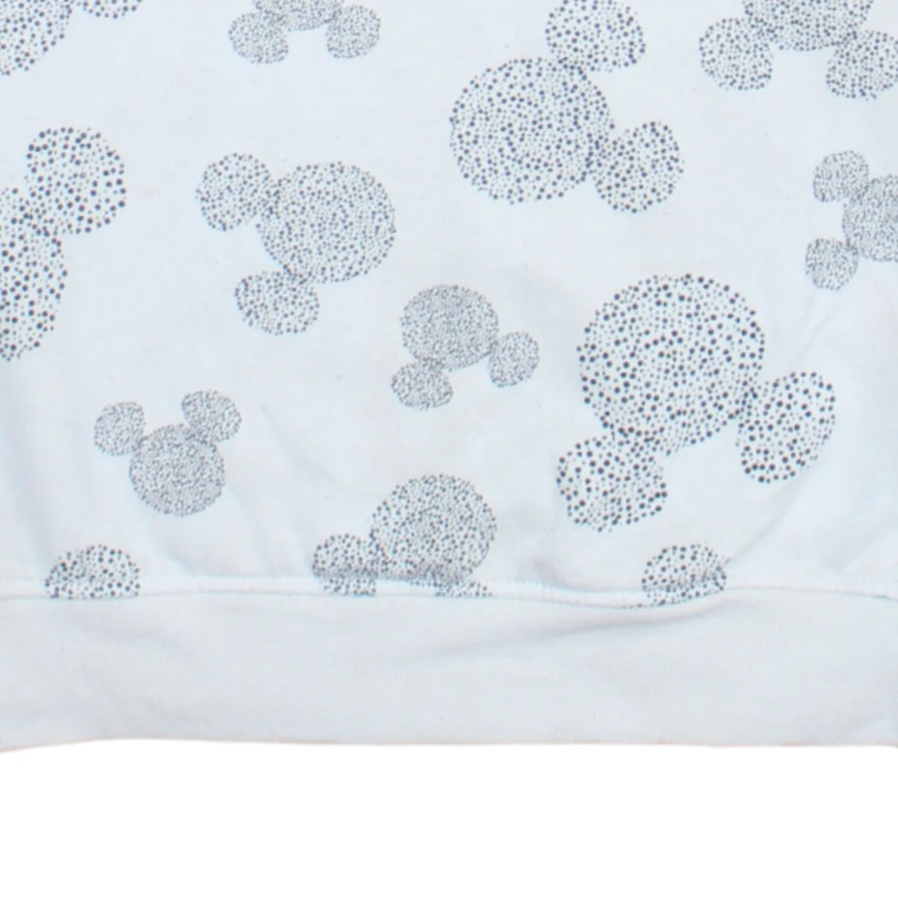 Disney 90's Plain Crew Neck Sweatshirt XSmall White sold by Vintage Club product image thumbnail 4