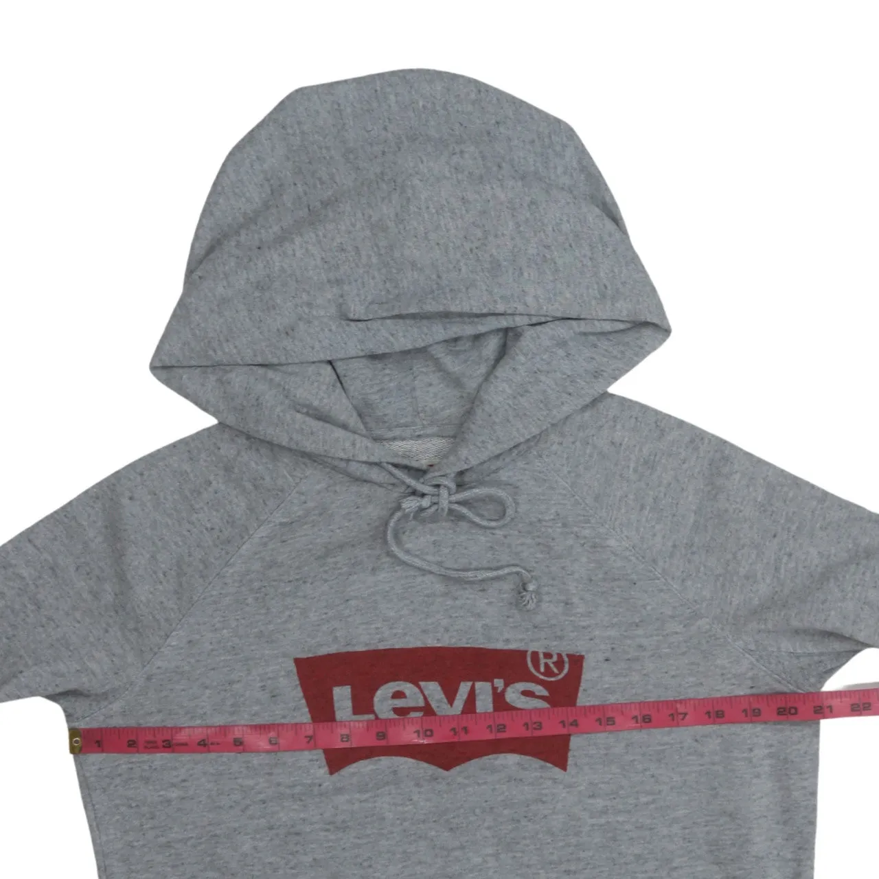 Levi's 90's Spellout Pullover Hoodie XSmall Grey sold by Vintage Club product image thumbnail 5