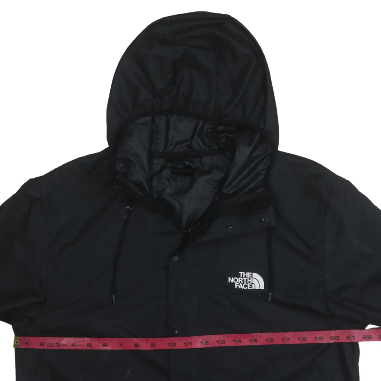 The North Face 90's Hooded Full Zip Up Windbreaker Large Black sold by Vintage Club product image thumbnail 5