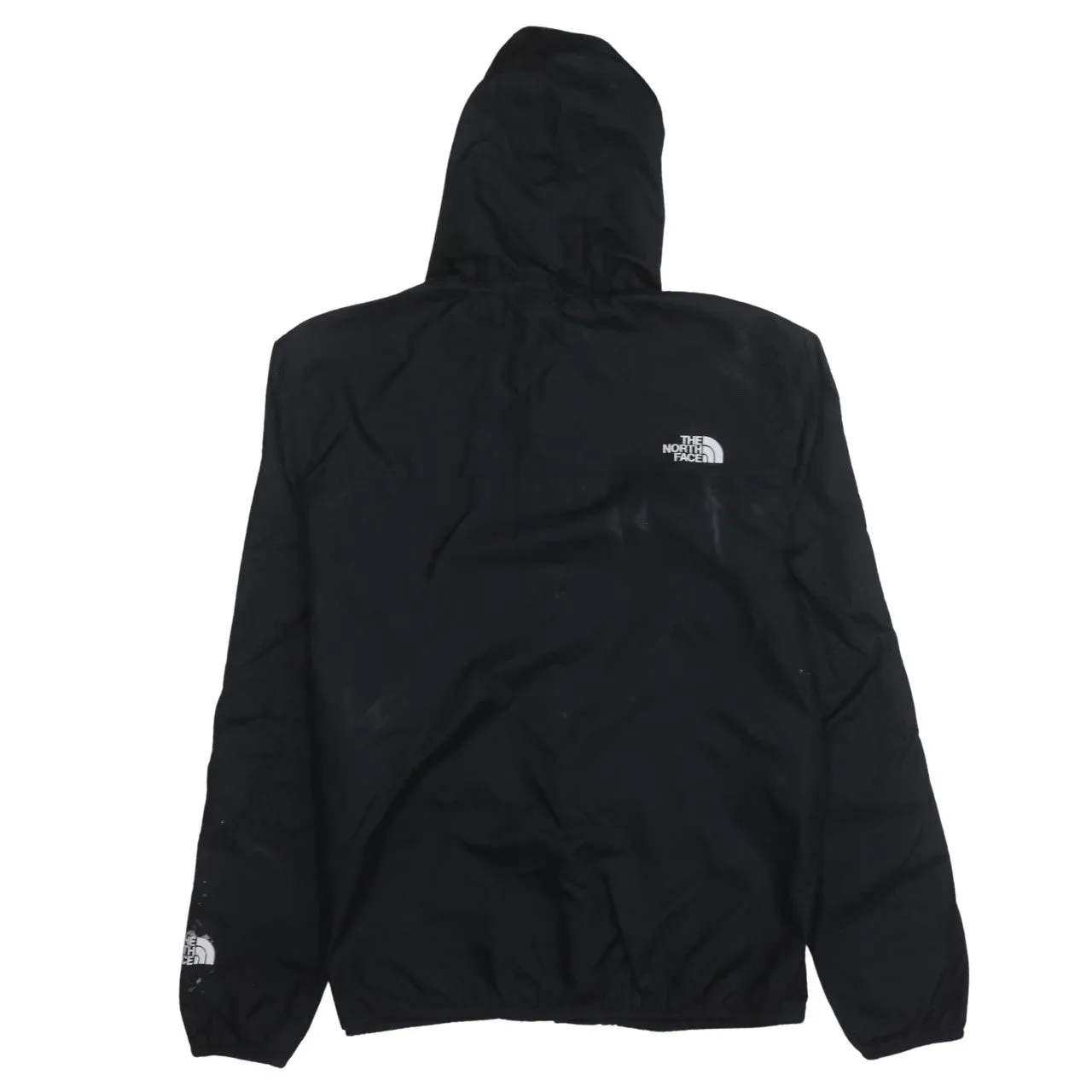 The North Face 90's Hooded Full Zip Up Windbreaker Large Black sold by Vintage Club product image thumbnail 2