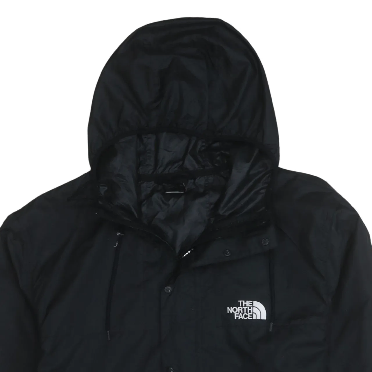 The North Face 90's Hooded Full Zip Up Windbreaker Large Black sold by Vintage Club product image thumbnail 3