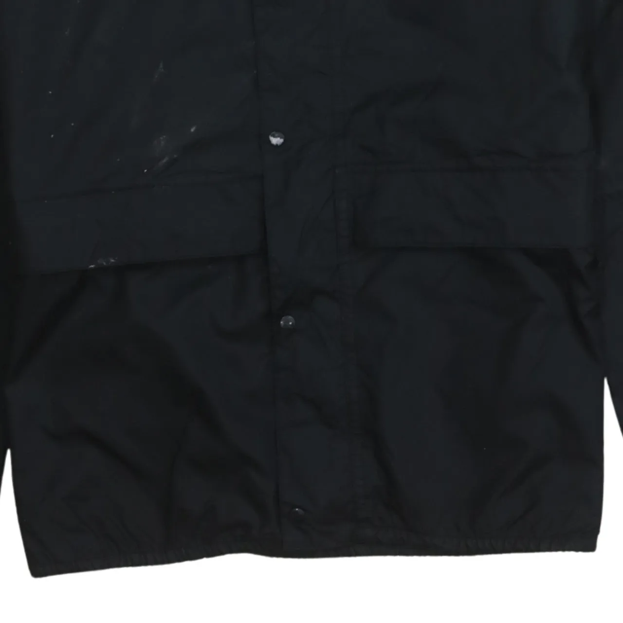 The North Face 90's Hooded Full Zip Up Windbreaker Large Black sold by Vintage Club product image thumbnail 4