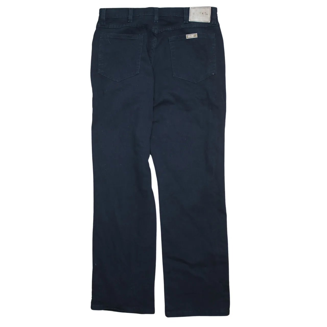 Wrangler 90's Lightweight Straight Leg Baggy Trousers / Pants 34 Black sold by Vintage Club