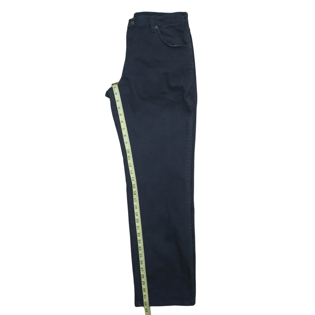 Wrangler 90's Lightweight Straight Leg Baggy Trousers / Pants 34 Black sold by Vintage Club product image thumbnail 5