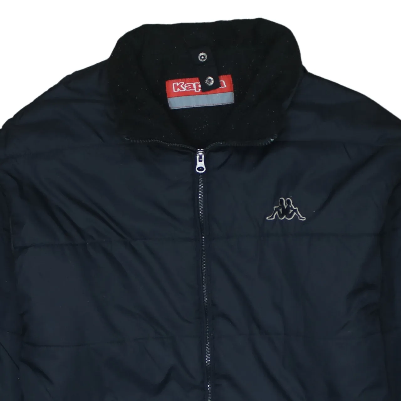 Kappa 90's Lightweight Full Zip Up Windbreaker Medium Black sold by Vintage Club product image thumbnail 3
