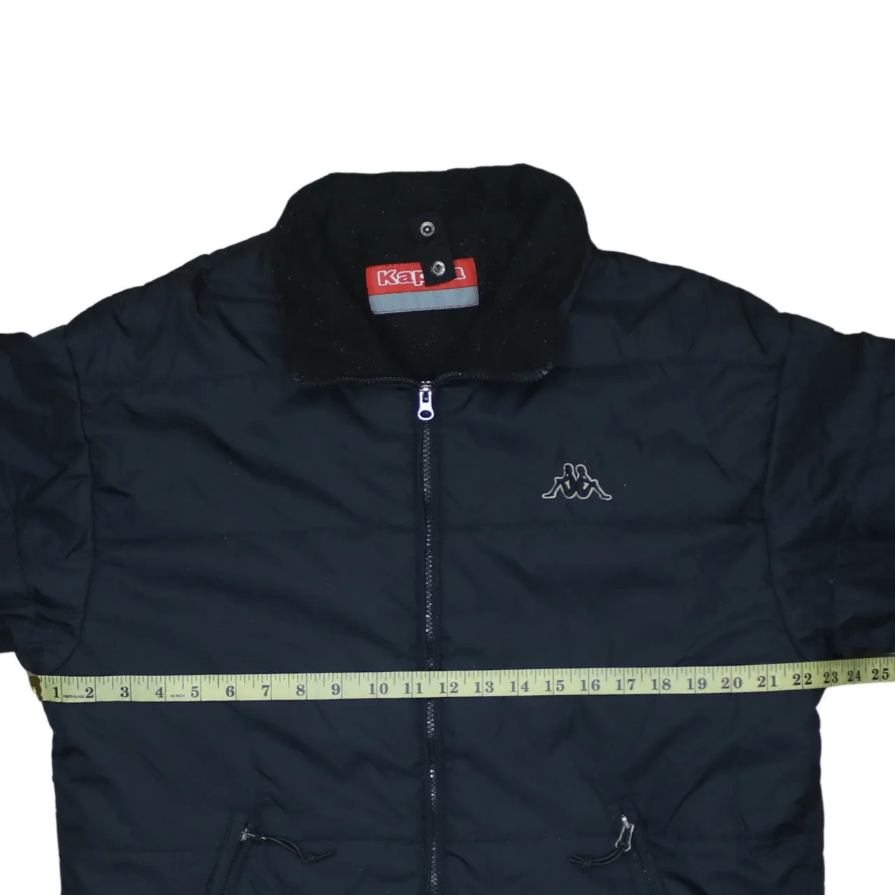 Kappa 90's Lightweight Full Zip Up Windbreaker Medium Black sold by Vintage Club product image thumbnail 5