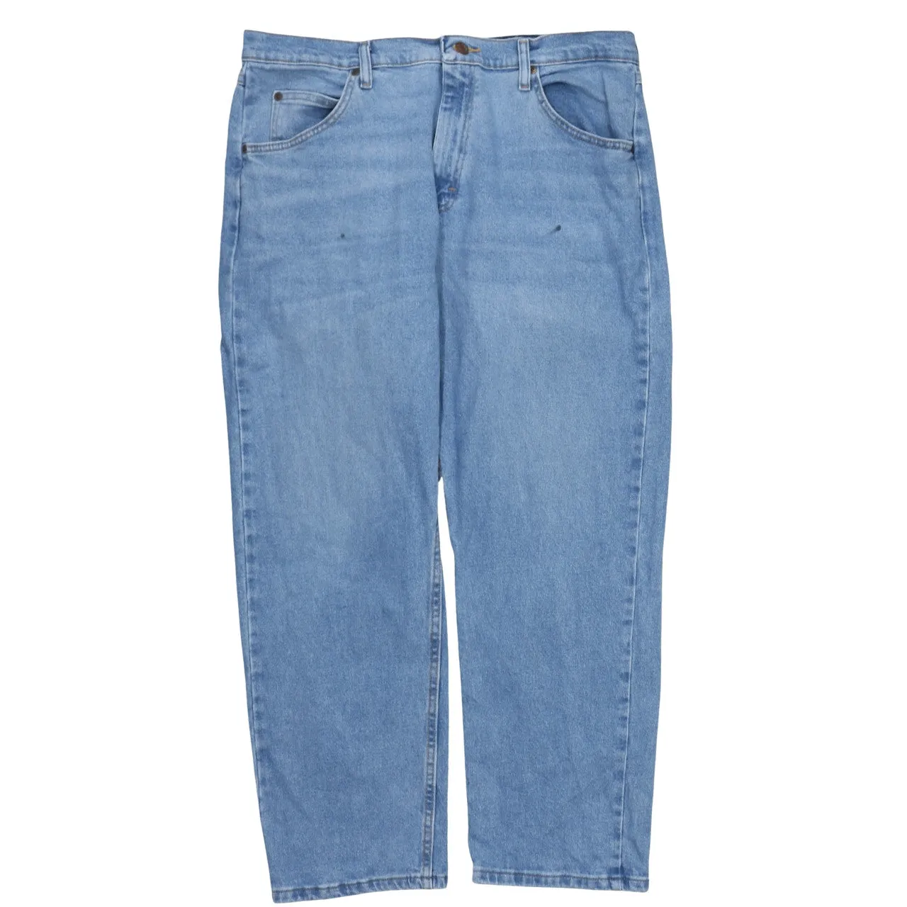 Wrangler 90's Lightwash Straight Leg Baggy Jeans / Pants 36 Blue sold by Vintage Club product image thumbnail 2